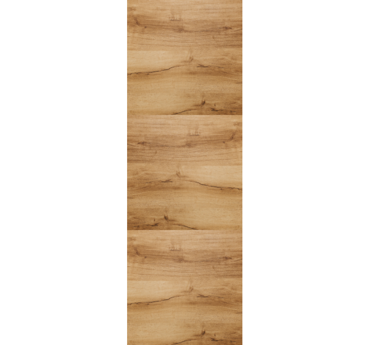 Elegant rustic beige wooden planks home office roller blind - TenStickers