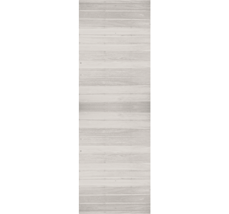 Dining room roller blind in gray rustic wood design - TenStickers