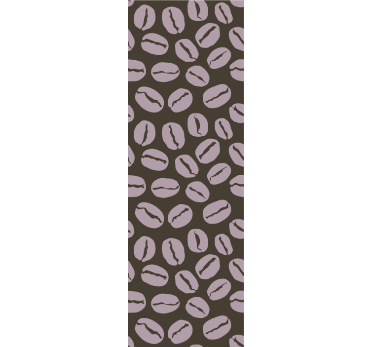 Beautiful coffee beans dining room roller blind - TenStickers