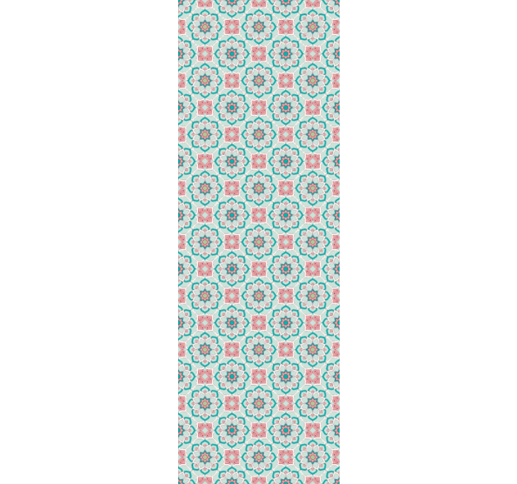 Office roller blind in vintage charm style - TenStickers