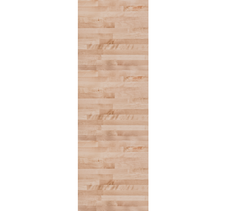 Office roller blind elegant brown wood finish - TenStickers