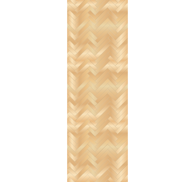 Office roller blind in golden wood design - TenStickers