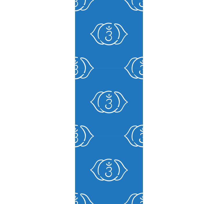 Office roller blind third eye chakra symbol - TenStickers