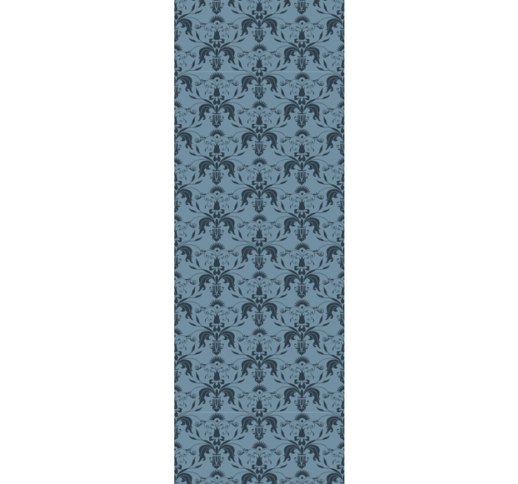 Office roller blind in floral patterns - TenStickers