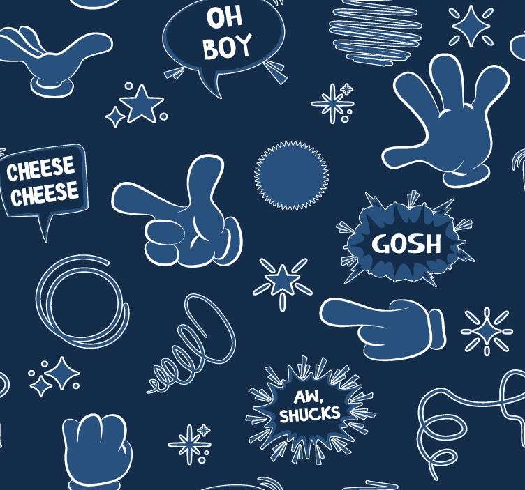Teenage roller blind in comic style design - TenStickers
