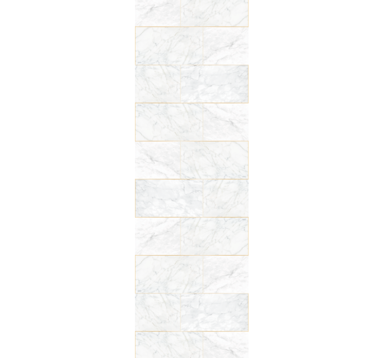 Grey roller blind in gray tones with gold marble - TenStickers