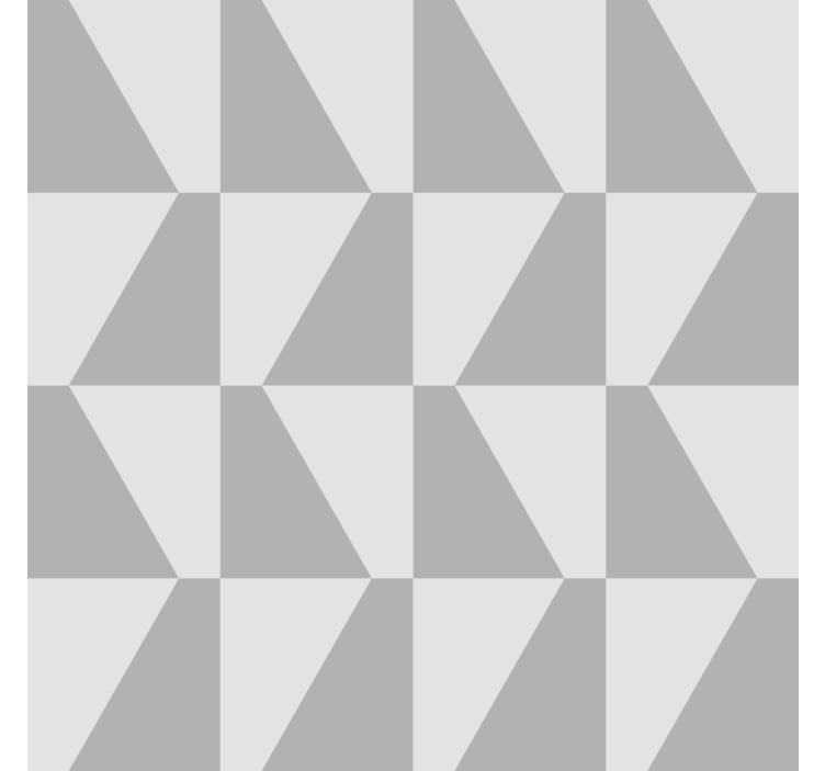 Grey roller blind gray trapeze - TenStickers