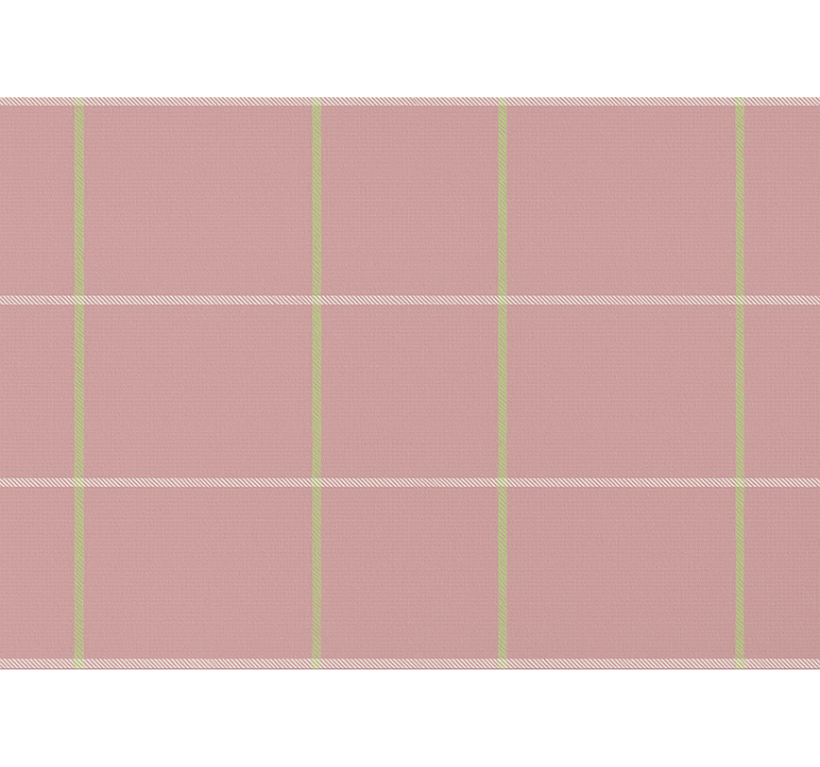 Pink roller blind with modern pink pattern - TenStickers
