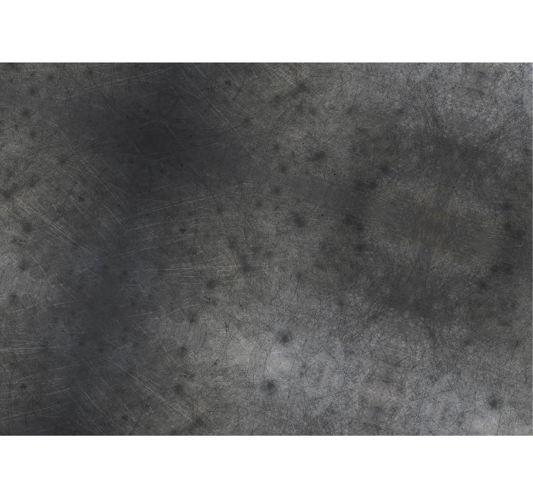 Grey roller blind in dark steel color - TenStickers