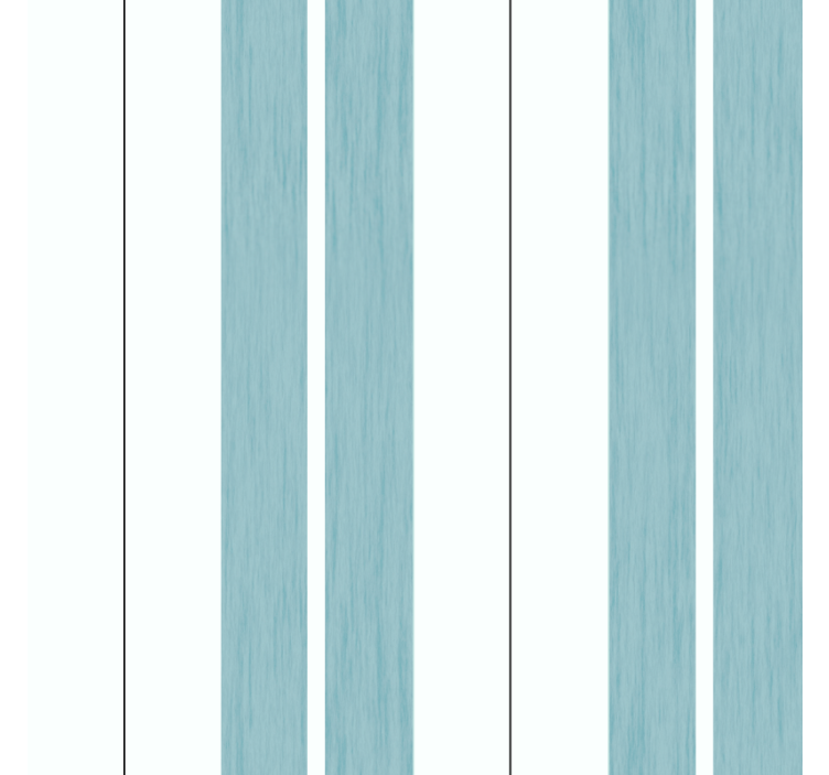 Blue roller blind in turquoise striped shades - TenStickers