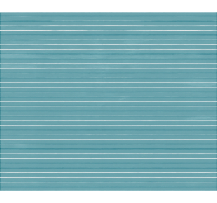 Blue roller blind with horizontal stripes design - TenStickers