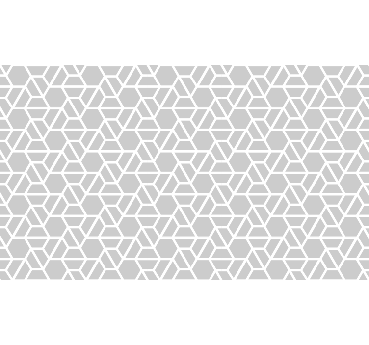 Grey roller blind with contemporary pattern - TenStickers