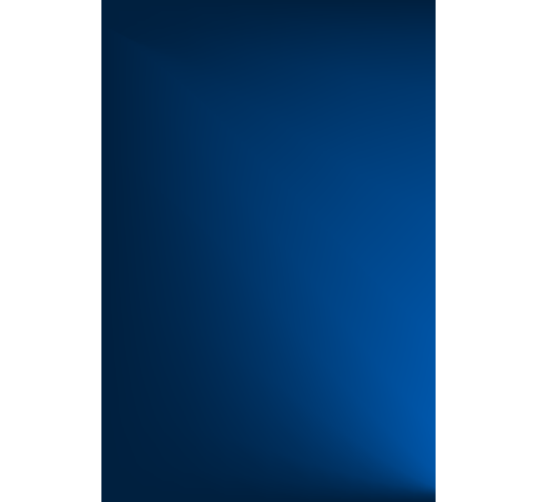 Solid Blue Shade coloured roller blind - TenStickers