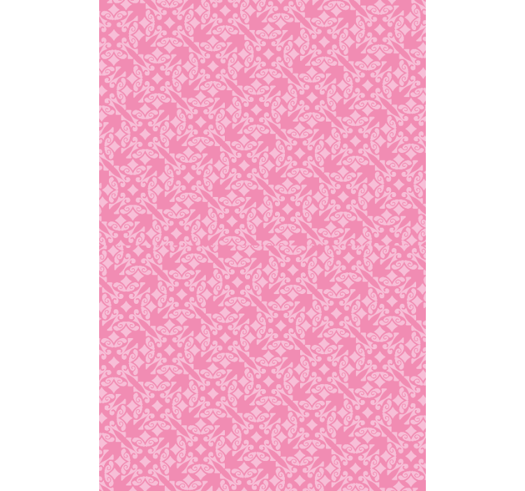 Pink ornamental Classic blind - TenStickers