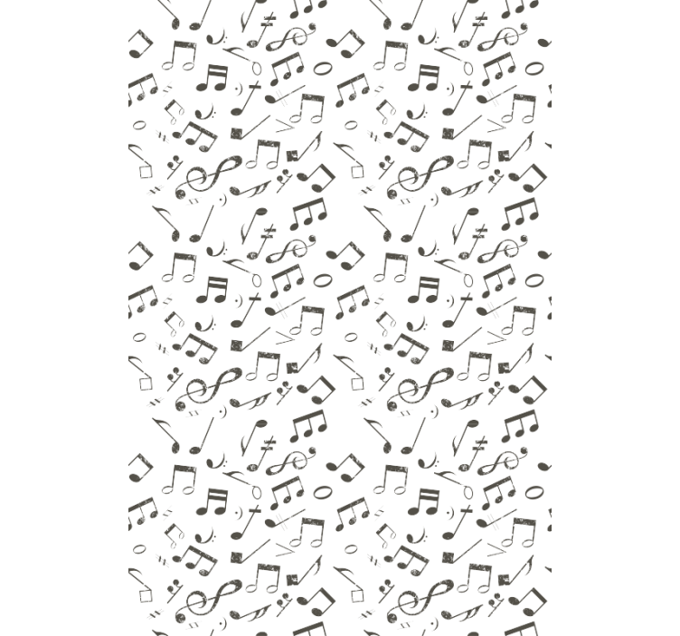 Music notes Classic blind - TenStickers