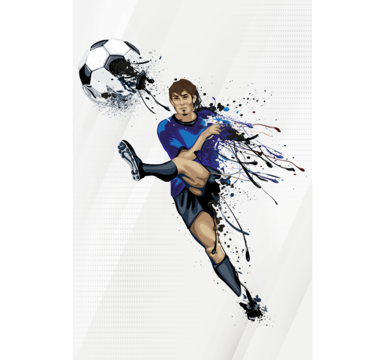 Action Kick roller blind sports - TenStickers