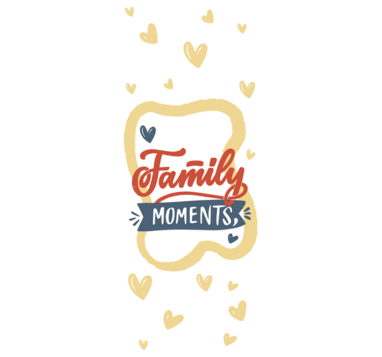Cherish Precious Family Moments custom roller blind - TenStickers