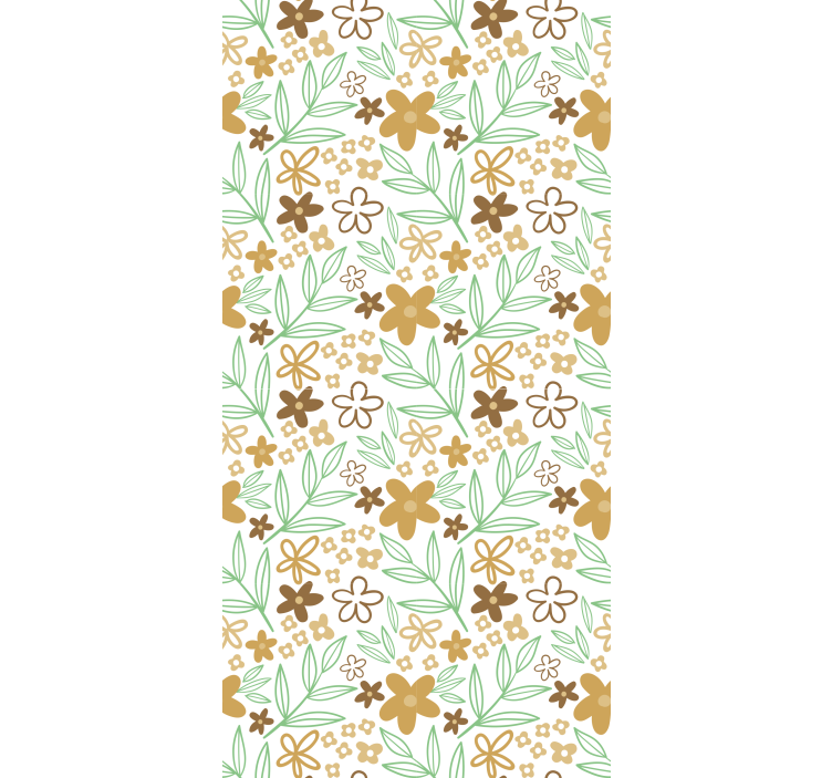 Cute flowes Children roller blind - TenStickers