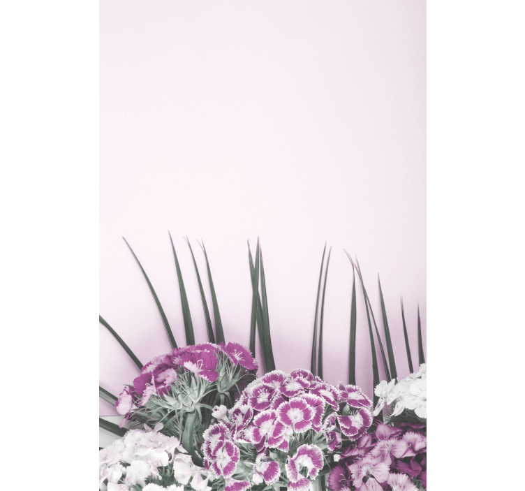 Beautiful Floral Arrangement roller blind flowers - TenStickers