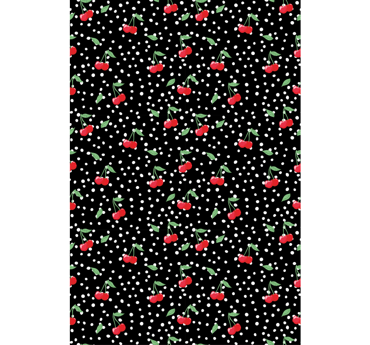 Cherry Blossom Theme roller blind fruits - TenStickers