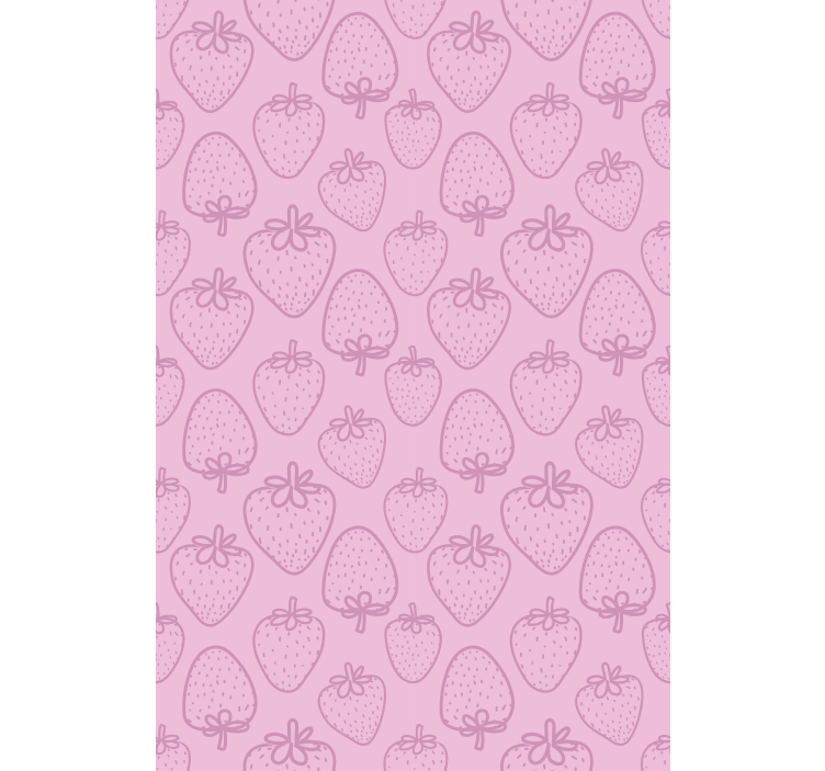 Strawberry Delight roller blind fruits - TenStickers