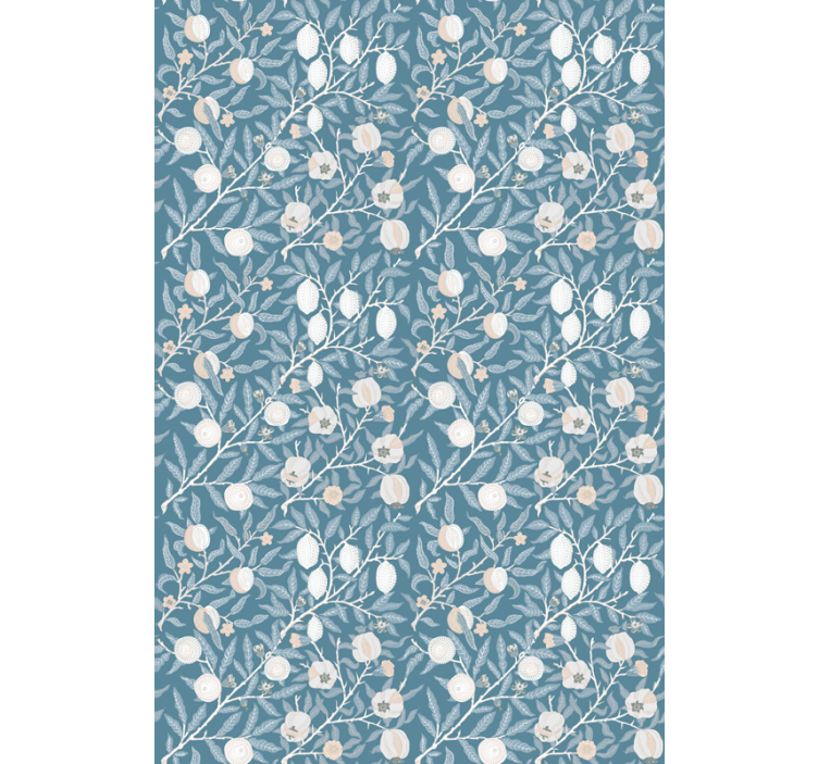 Floral Branches Design roller blind flowers - TenStickers