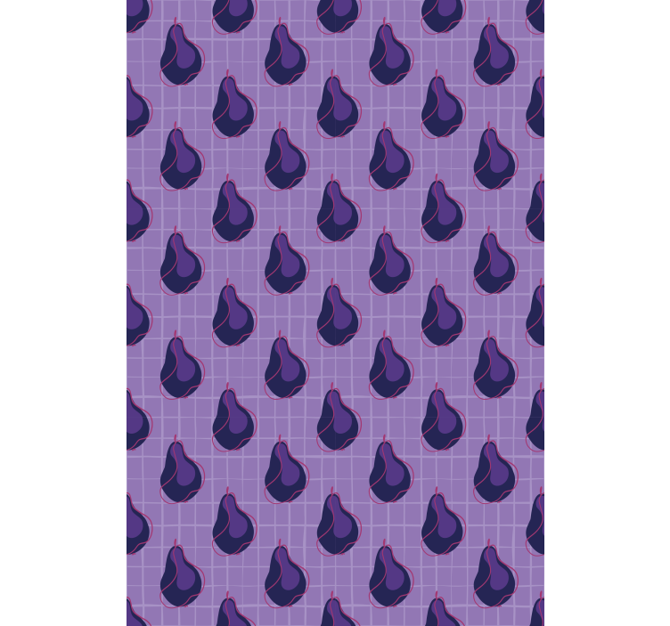 Fig Pattern Design roller blind fruits - TenStickers