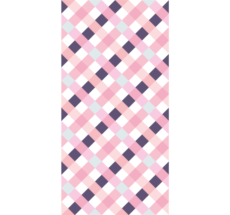 Diamond pattern harmony modern roller blind - TenStickers