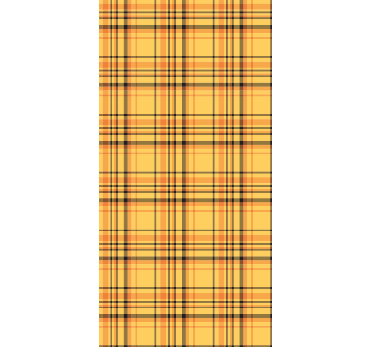 Classic Plaid Pattern textured roller blind - TenStickers