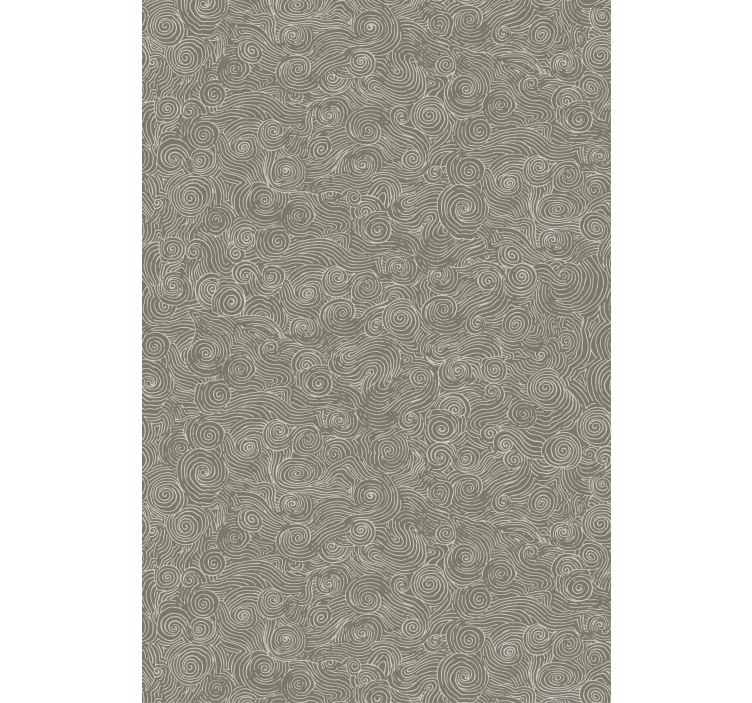 Swirled Line Patterns textured roller blind - TenStickers