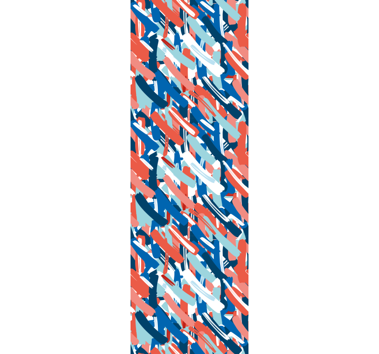 Bold Brush Strokes textured roller blind - TenStickers