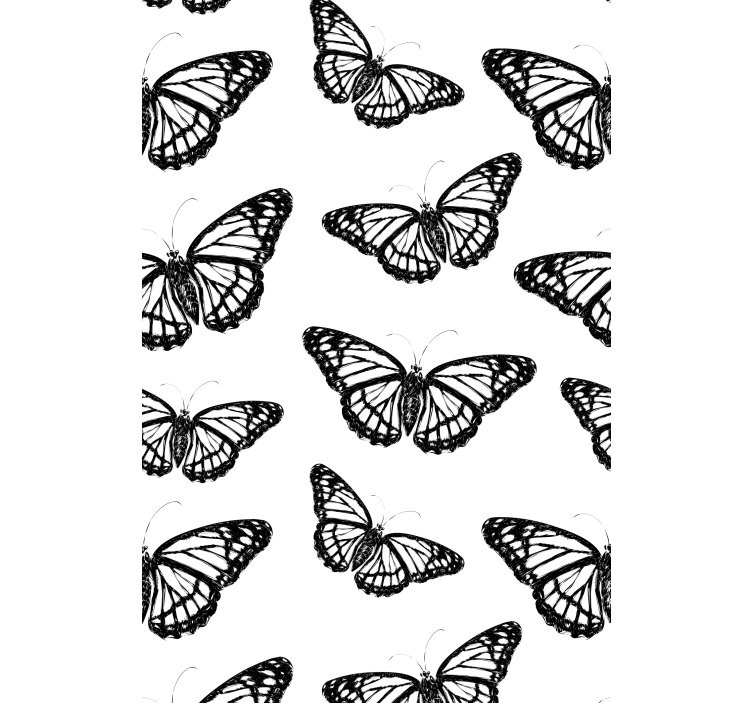 Striking monarch wings butterfly roller blind - TenStickers