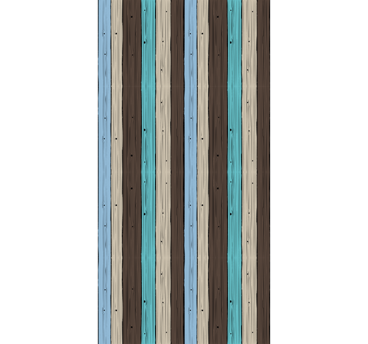 Wooden Stripe Pattern textured roller blind - TenStickers
