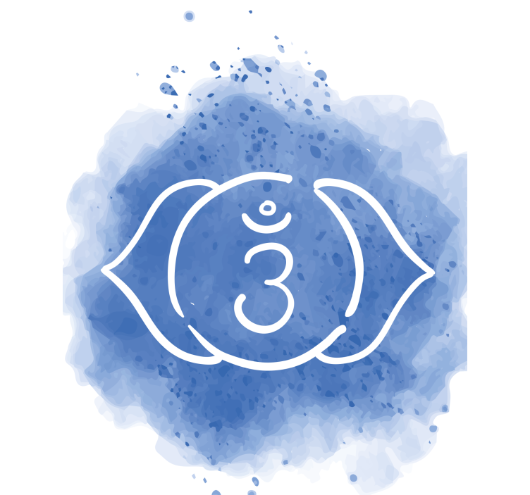 SACRED OM SYMBOL roller blind - TenStickers
