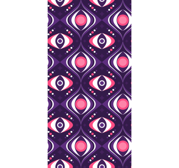 Eye-catching patterns original roller blind - TenStickers