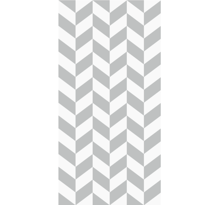 Chevron Patterned Lines roller blind - TenStickers