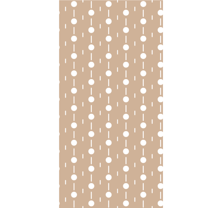 Geometric Dot Pattern textured roller blind - TenStickers
