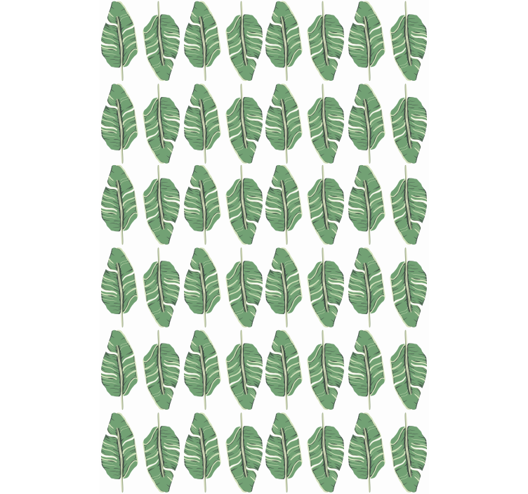 Leaf Pattern Motif roller blind flowers - TenStickers
