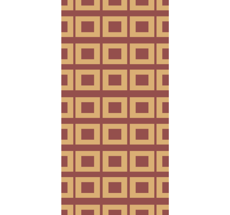 Geometric Square Pattern textured roller blind - TenStickers