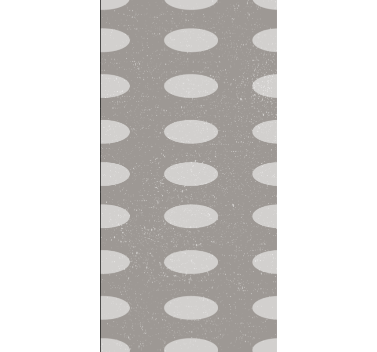 OVAL PATTERN ELEMENTS textured roller blind - TenStickers