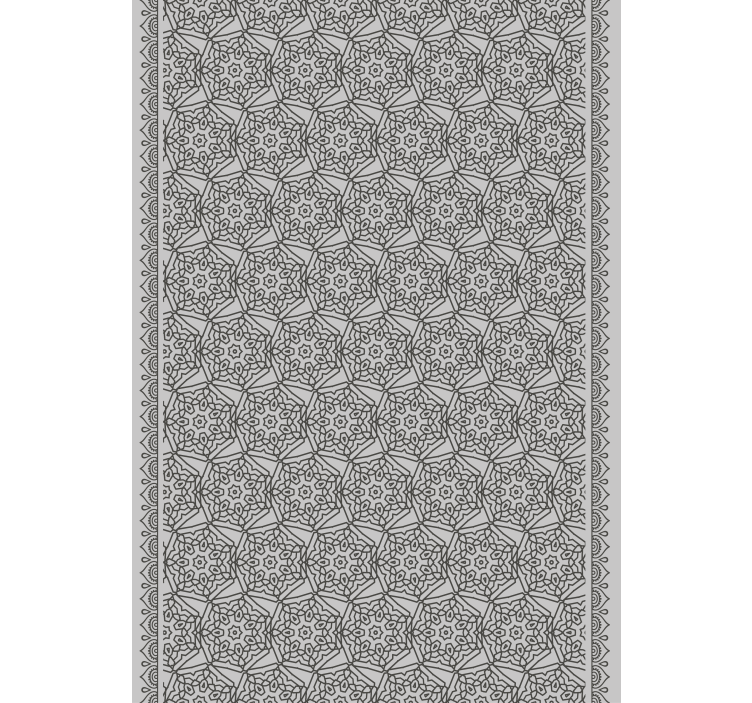Intricate Geometric Pattern textured roller blind - TenStickers