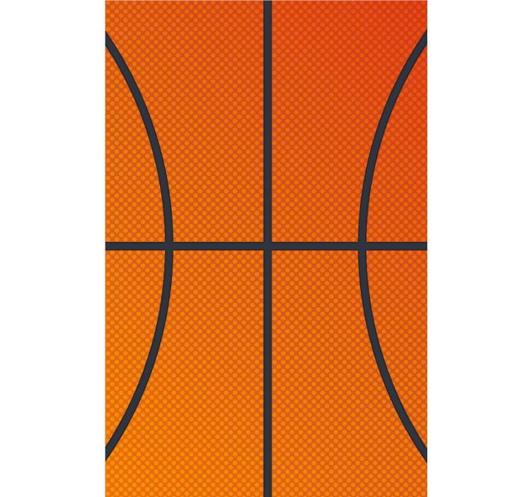 Basketball sports window blind - TenStickers