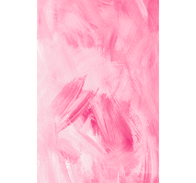 Pink brush strokes Master bedroom blind - TenStickers