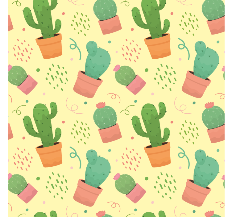 Cactus pattern childrens blind - TenStickers