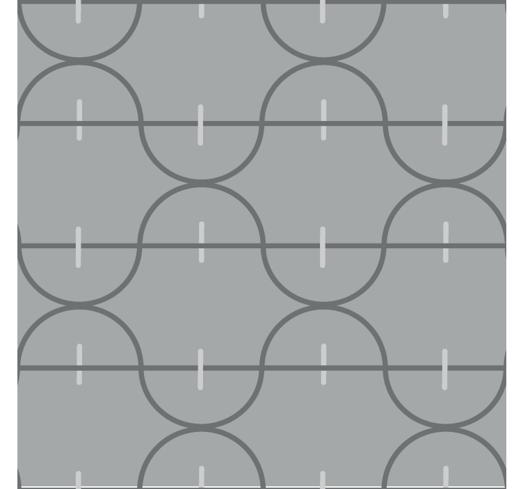 Irregular stripy pattern Elegant blind - TenStickers