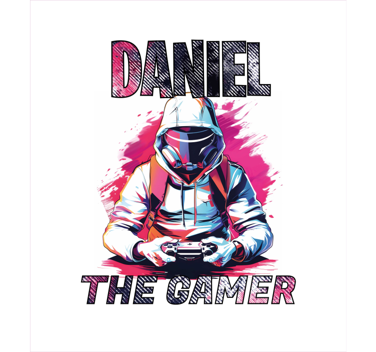 Gaming style custom printed window roller blind - TenStickers