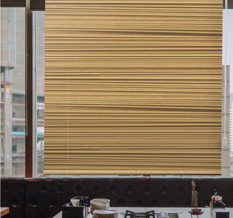 Layered Linear Pattern textured roller blind - TenStickers
