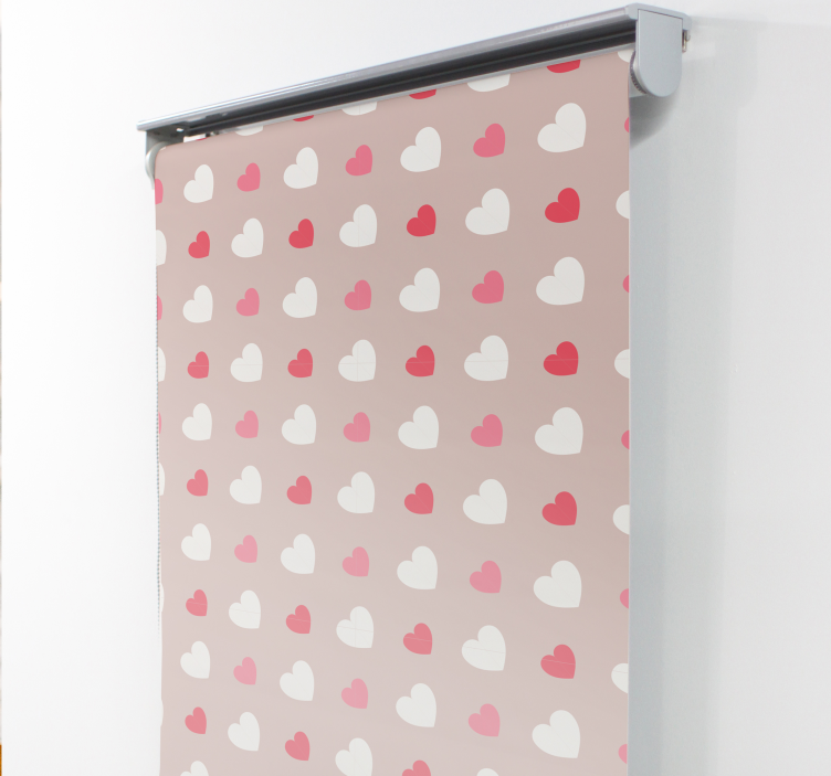 Small pattern hearts Romantic blind - TenStickers
