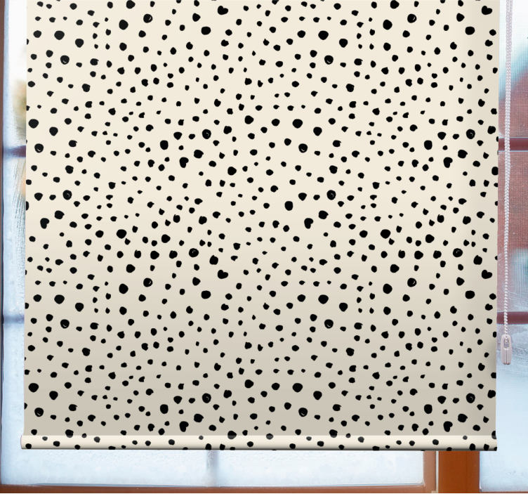 Spotted Pattern textured roller blind - TenStickers