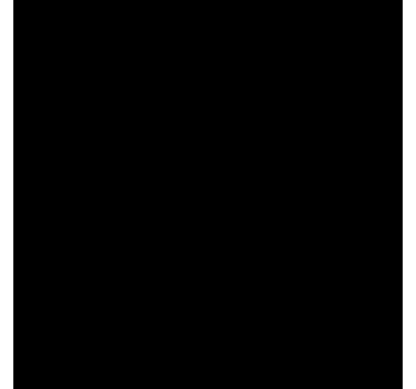 Black monocolor kitchen roller blind - TenStickers
